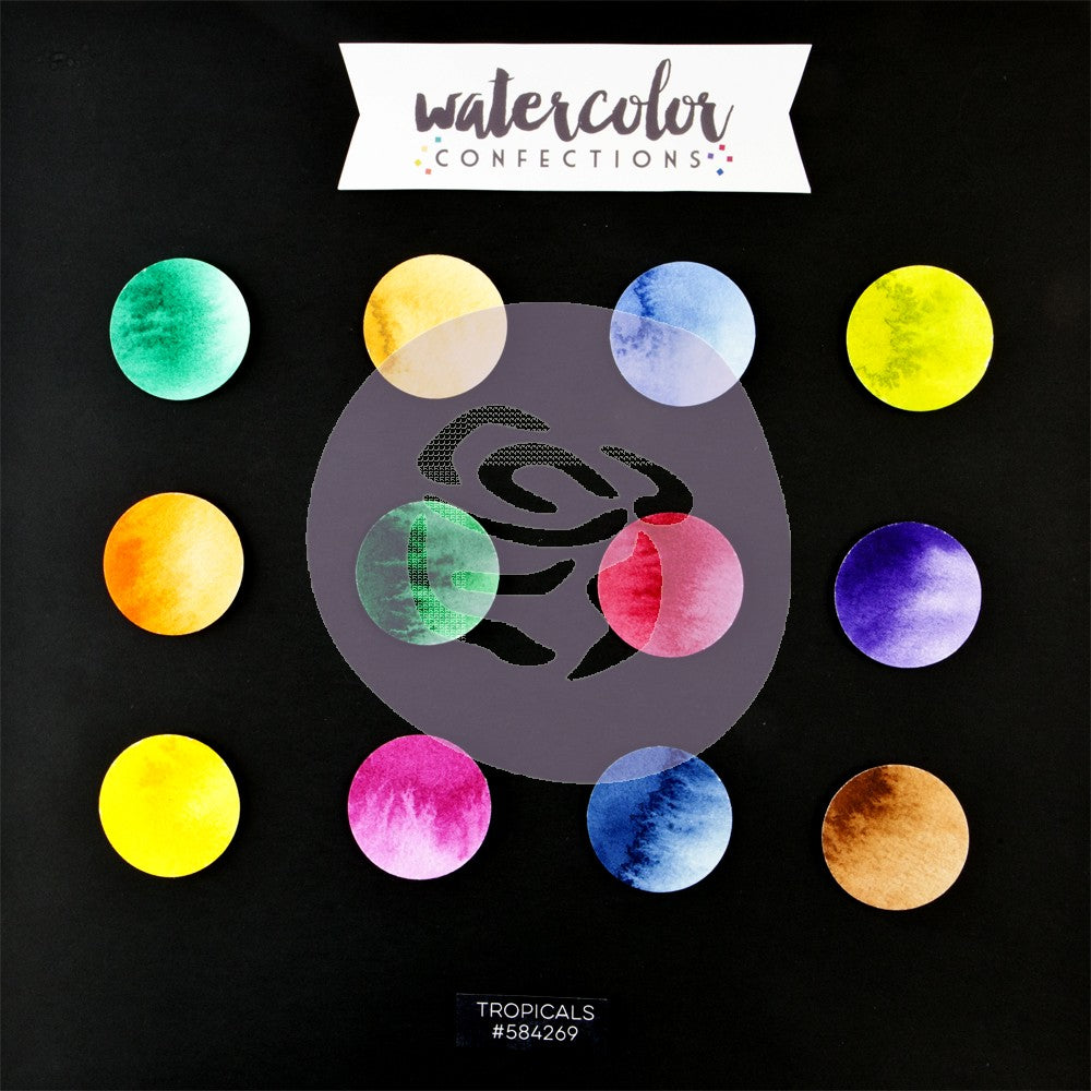 Prima Watercolor Pan Tropicals 12/Pkg