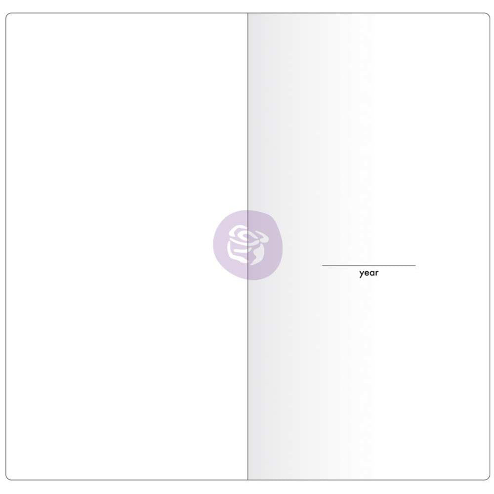 Daily with White Paper Prima Traveler's Journal Notebook Refill 32 Sheets