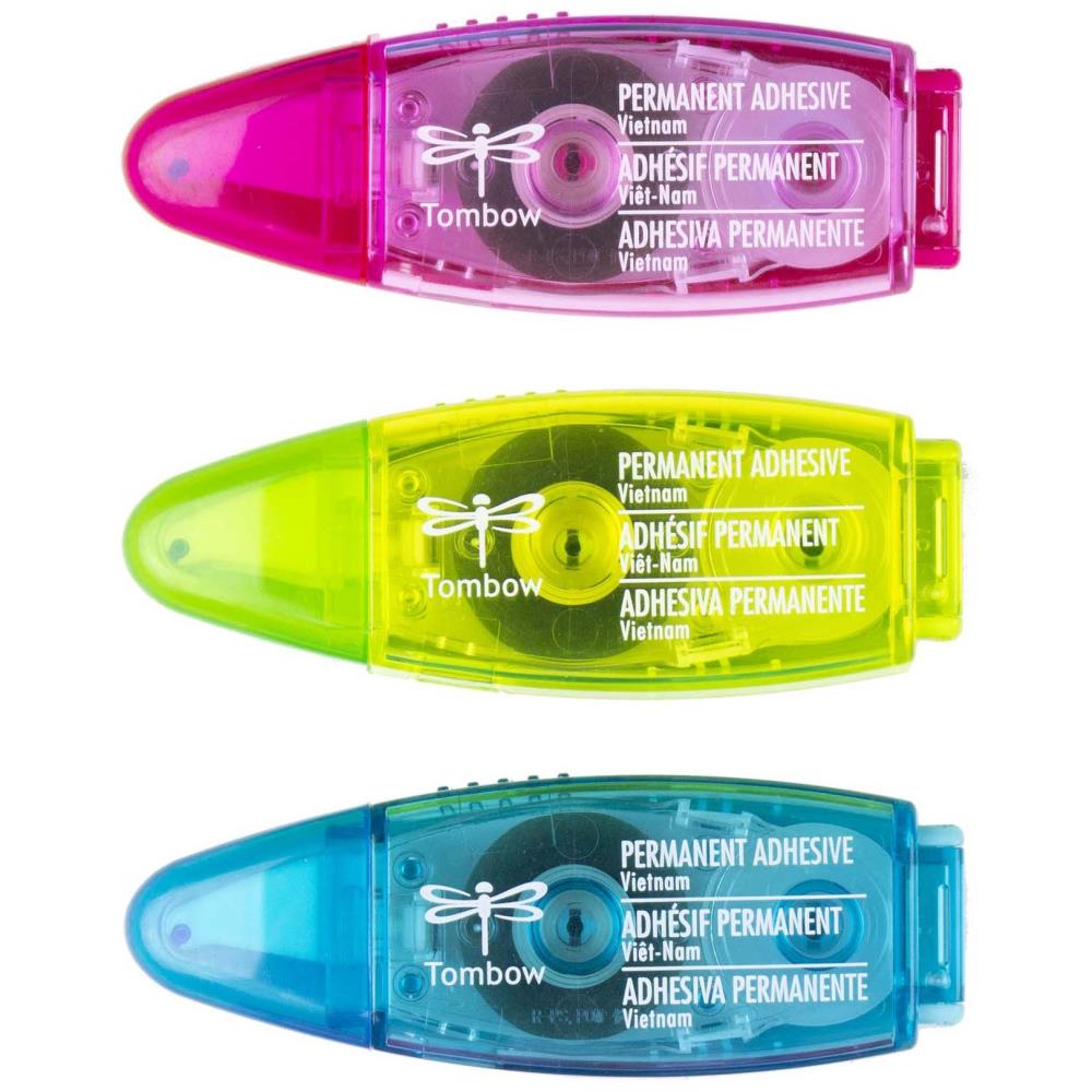 Paquete de 3 cintas adhesivas Power Mini de Tombow