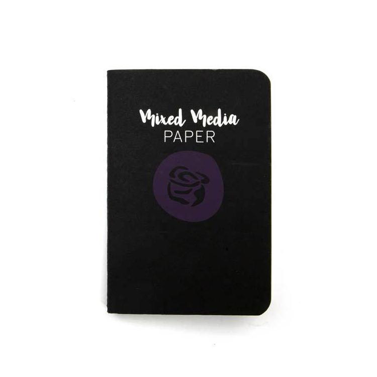 PTJ Mixed Media Notebook Passport Size. Paint, draw or create anything your artsy heart desires with these Mixed Media notebooks! Featuring a variety of papers for you to create in, these notebooks work great in our Prima Traveler