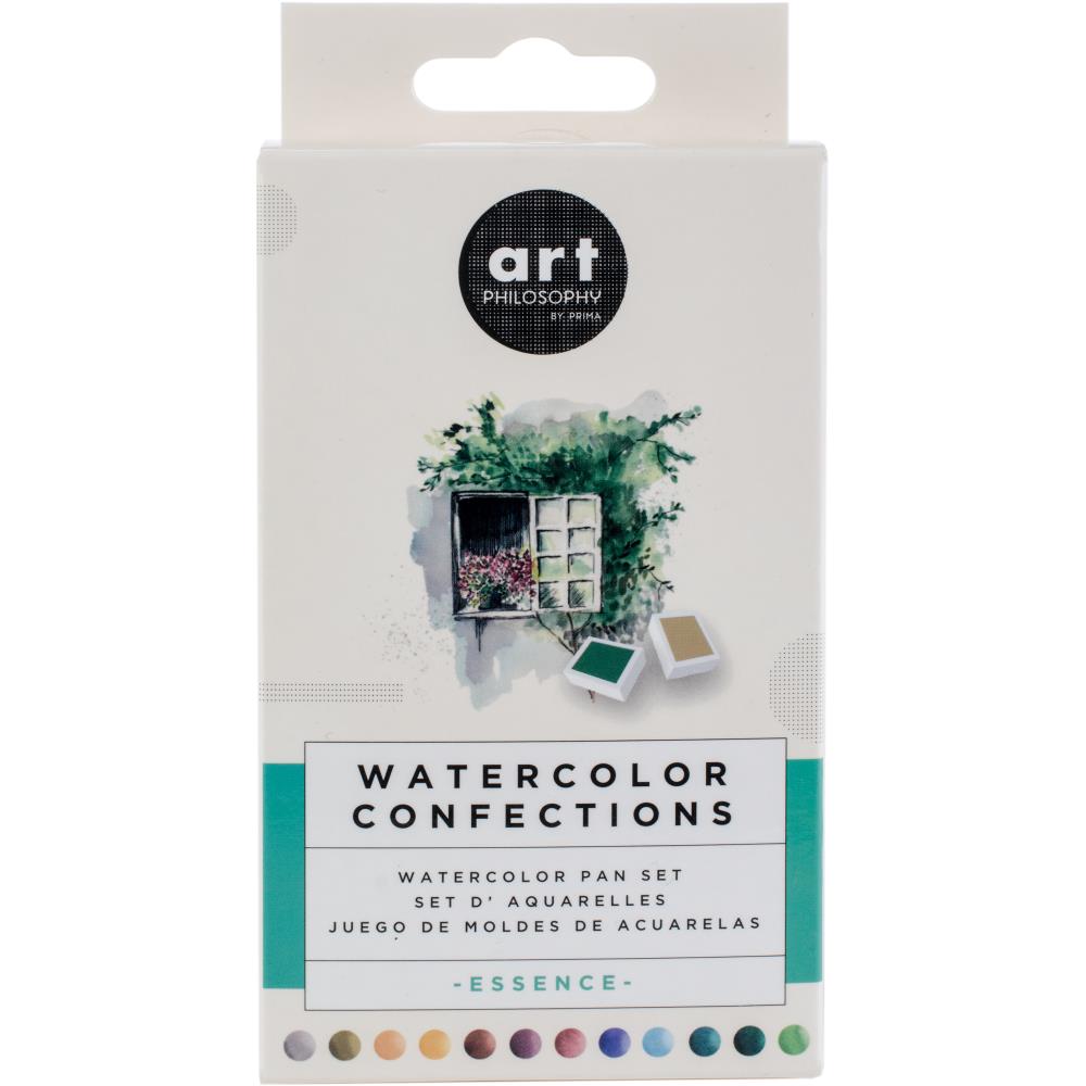 Prima Watercolor Pans Essence 12/Pkg