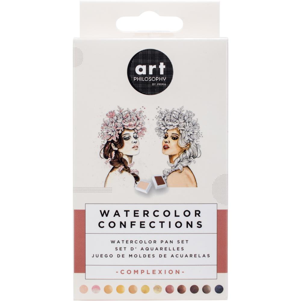 Prima Watercolor Pan Complexion 12/Pkg