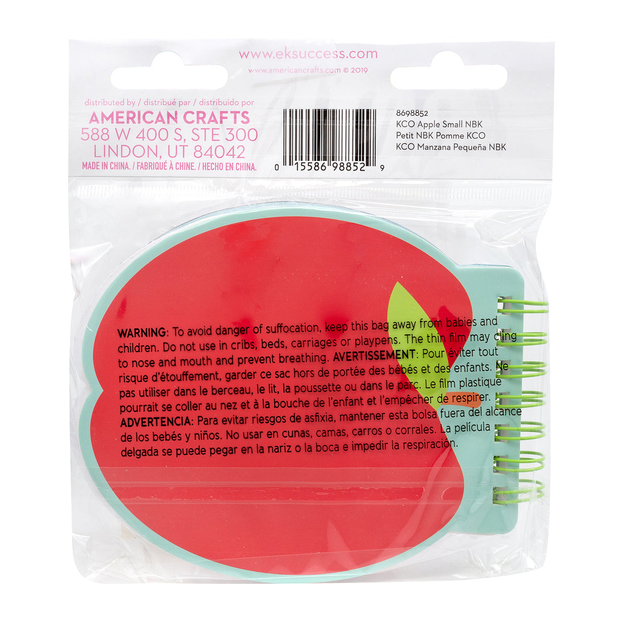 Libreta blanda de manzana