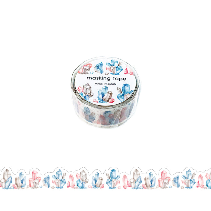Mind Wave Masking Tape Crystal Mineral Mineralogy Washi Tape