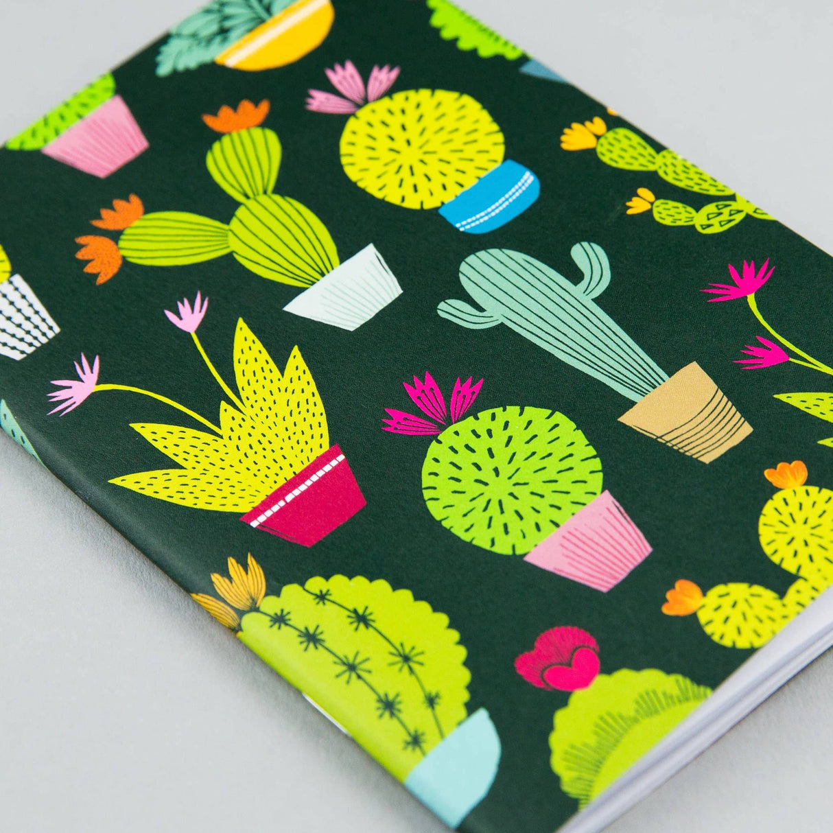 Libreta A6 Cactus Verde Oscuro