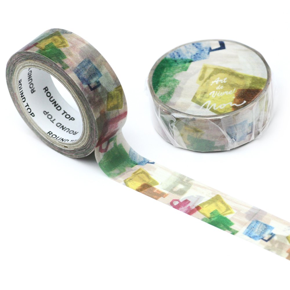 Round Top Mug Cup Washi Tape Atelier Noir- マスキングテープ マグカップコレクション