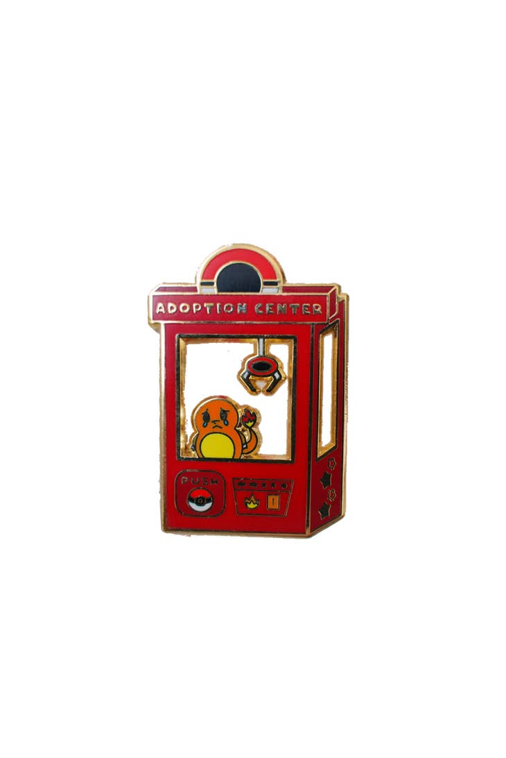 Anime Pokemon Charmander Enamel Pin