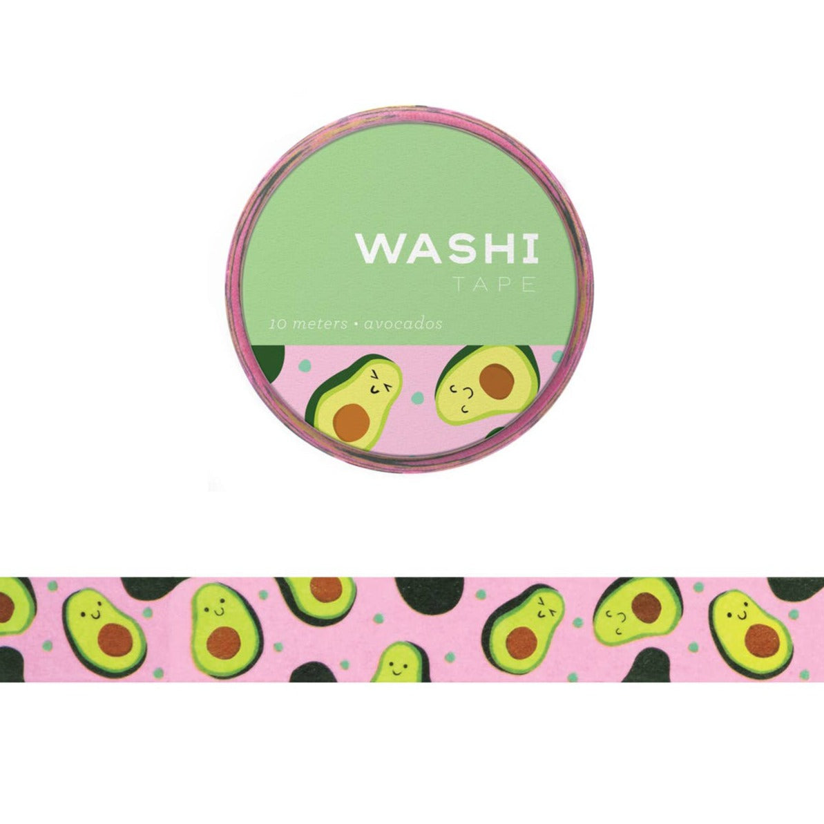 Avocados, check. Washi tape, check. Happiness, check.
