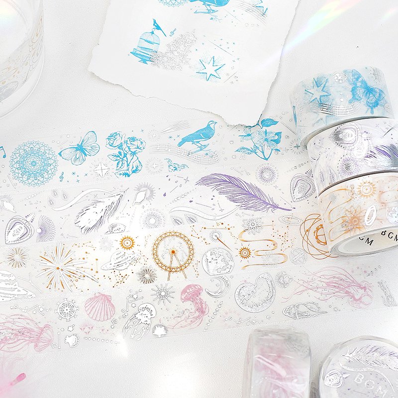 Daylight Washi Tape Foil BGM