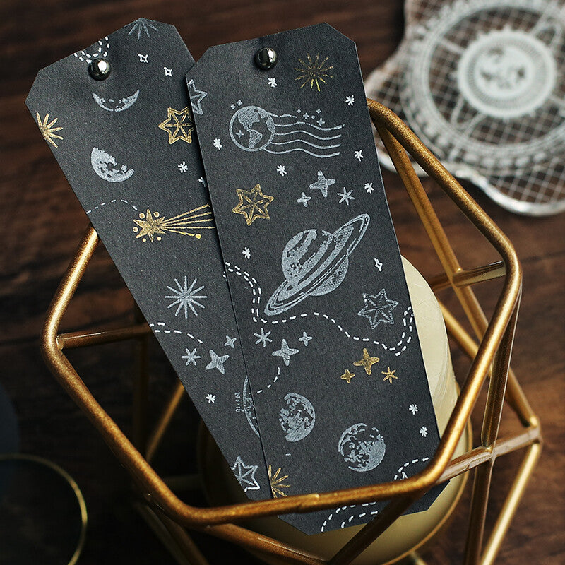 Celestial Things of the Stars BGM Clear Stamp Set is perfect for decorating your planner, bullet journal scrapbook, card making or crafting project.