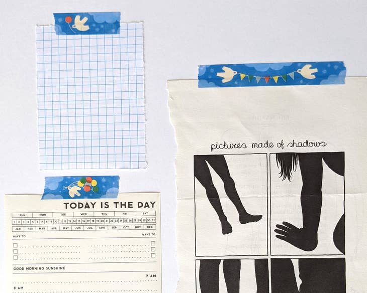 Bird Celebration Washi Tape