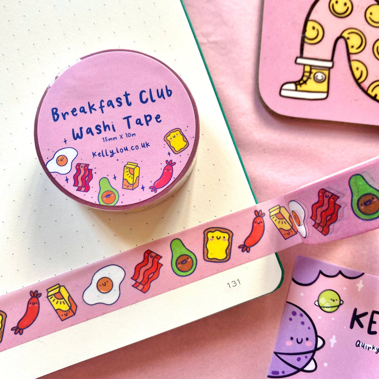 Breakfast Food Washi Tape