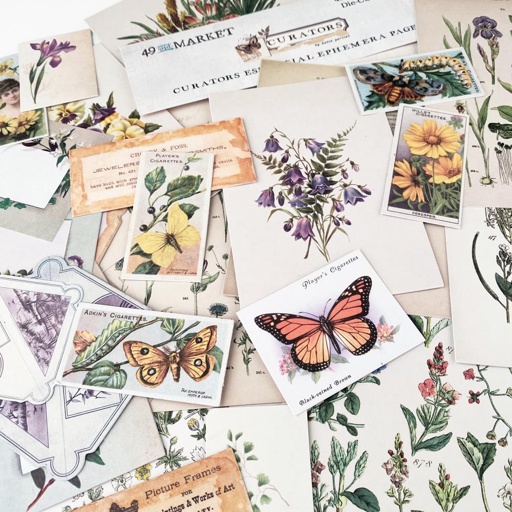 Curators Essential Ephemera Pages 45pcs 49 and Market