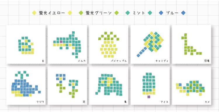 Juego de bolígrafos Dot E Pen, paquete de 4