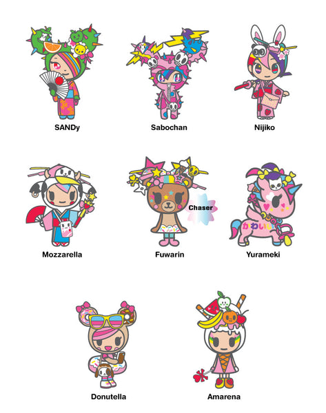 tokidoki X Hello Kitty and Friends Enamel Pins Surprise Box – Kawaii Gifts