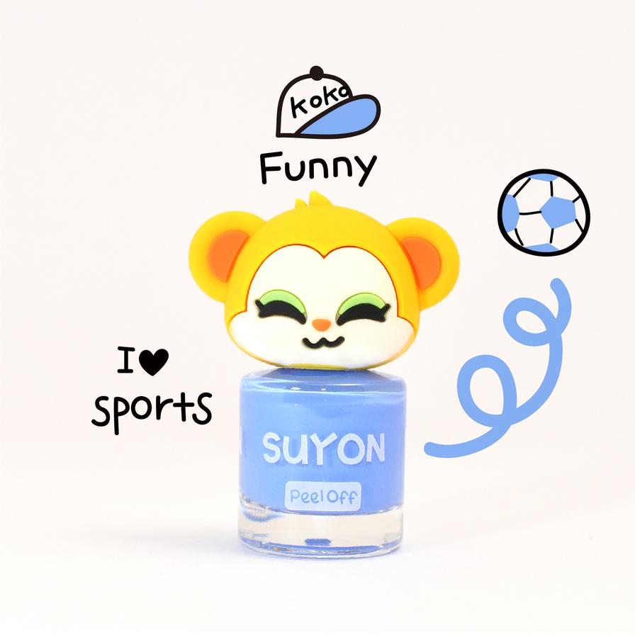 Nail Polish Funny KoKo Blue