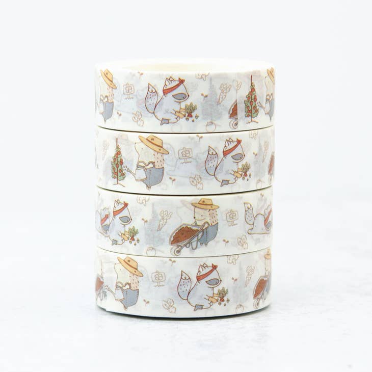 Cinta washi de jardinería