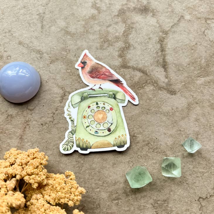 Gladys' Cardinal Phone Sticker