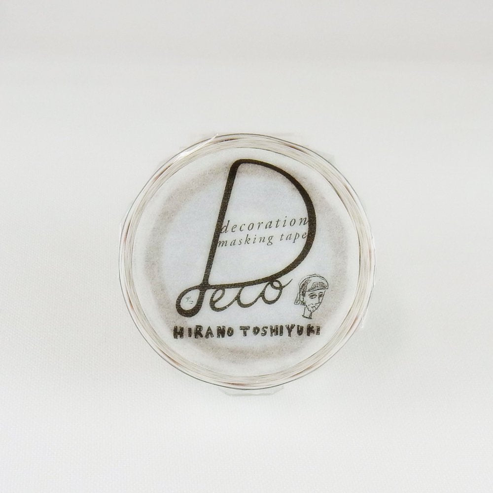 Pottery Washi Tape HIRANO TOSHIYUKI Round Top Round Top Japanese Masking Tape