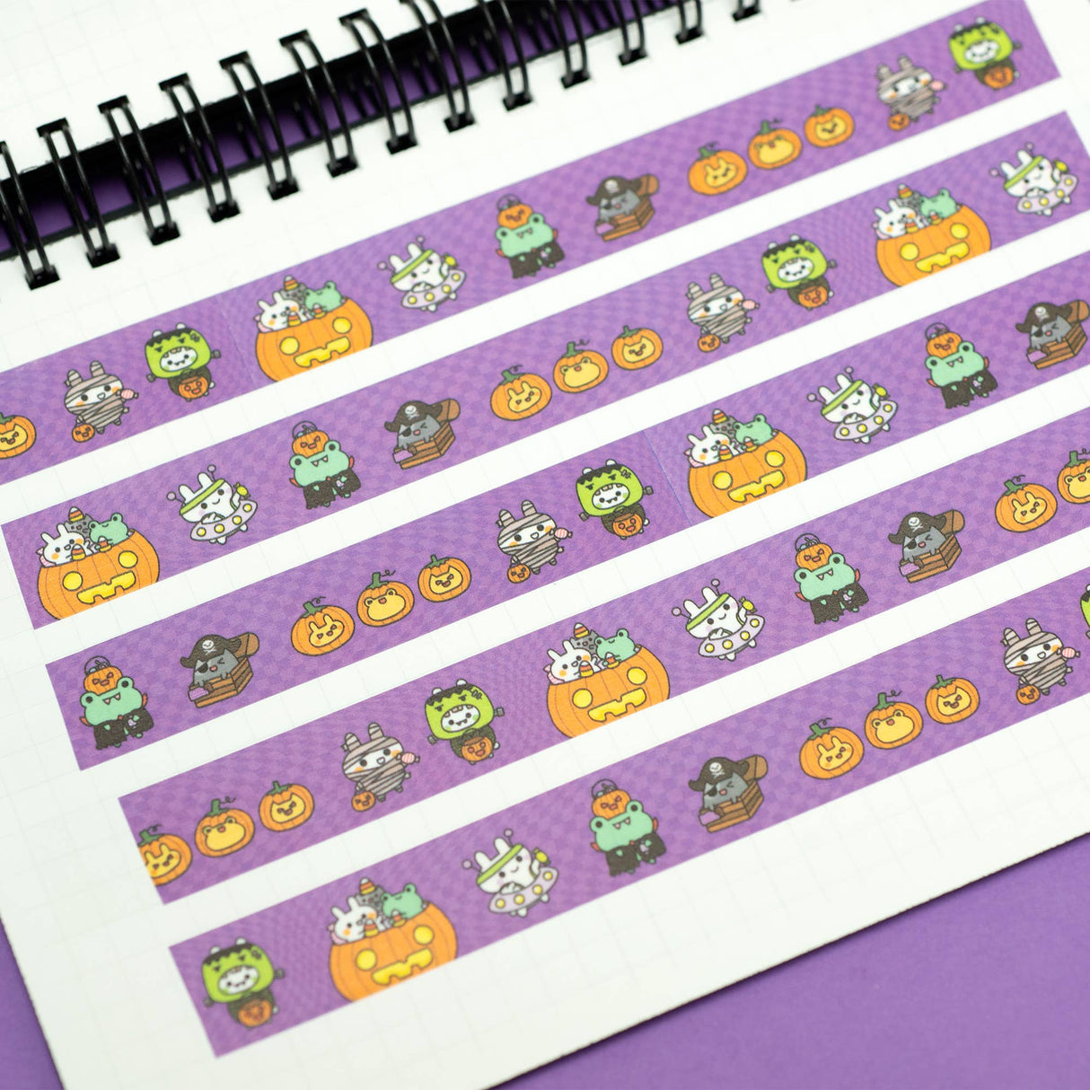 Cinta washi de amigos de Halloween