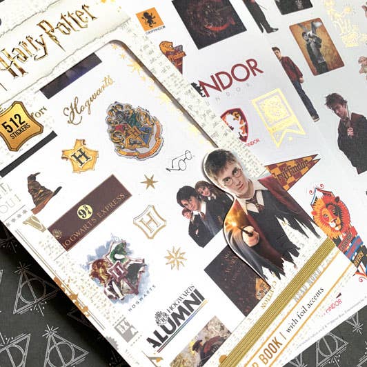 Harry Potter Hogwarts Stickers (Pack of 5) 