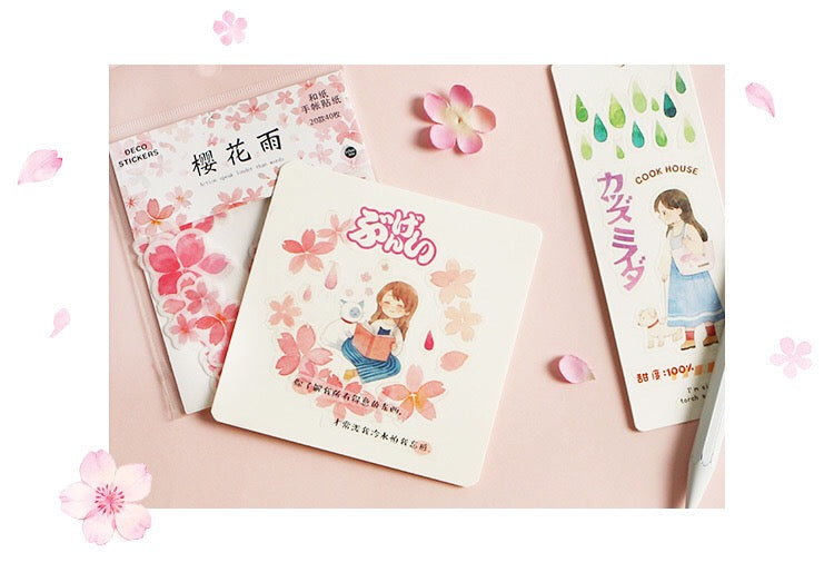 Pegatinas washi flake de Lil Missy (40 piezas)