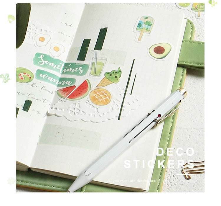 Words Washi Flake Sticker