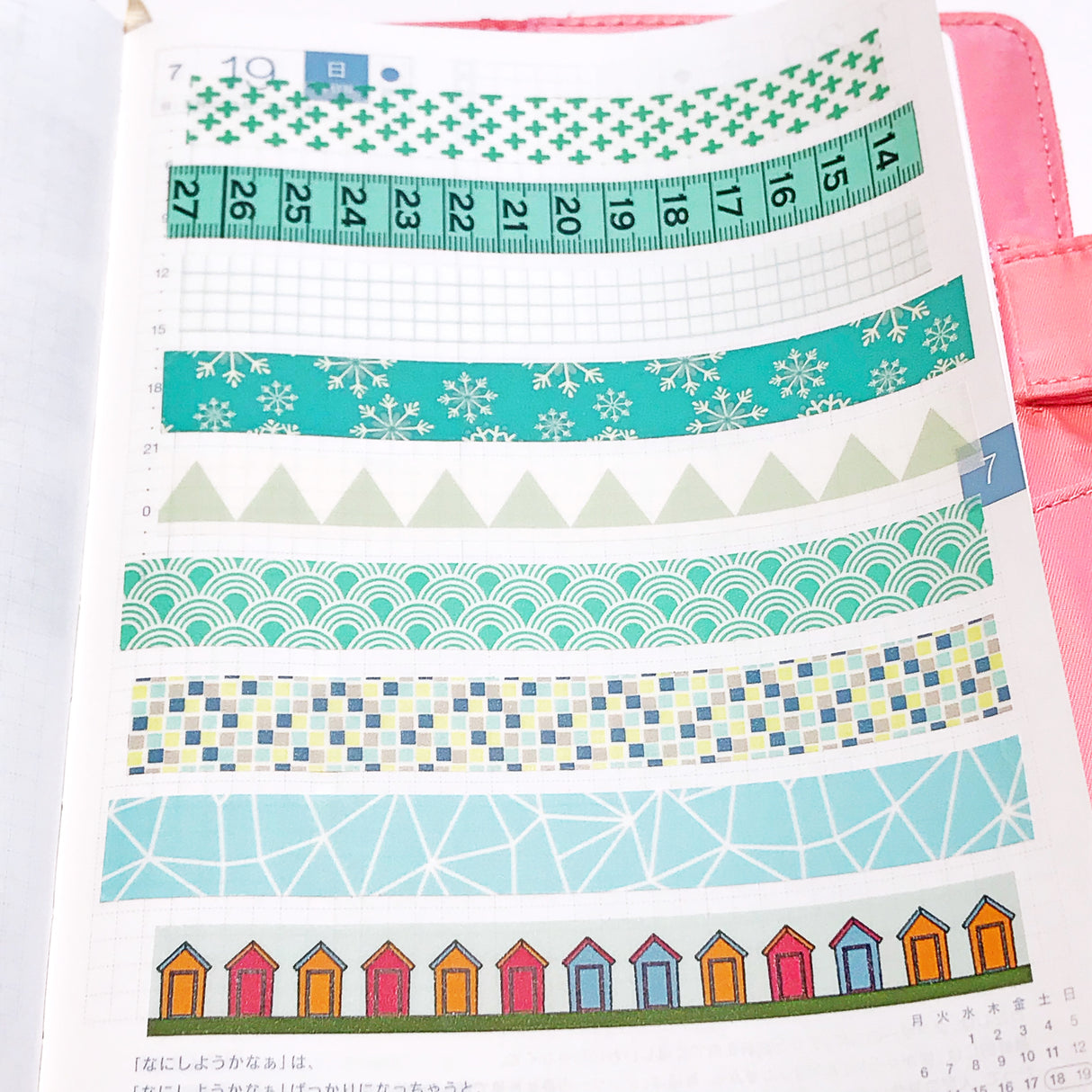 Cinta washi con estampado Goe
