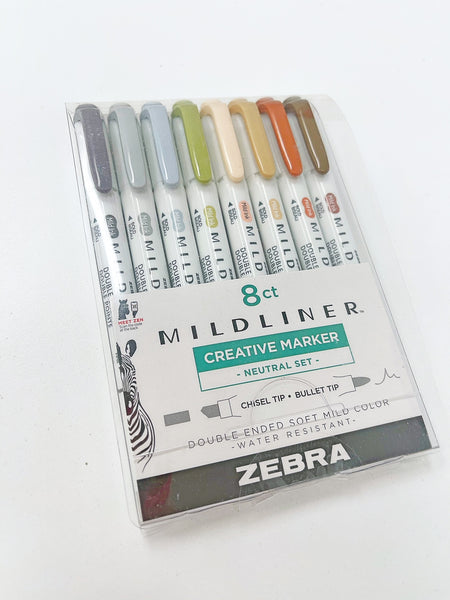 8Ct Double-Ended Stamp Markers