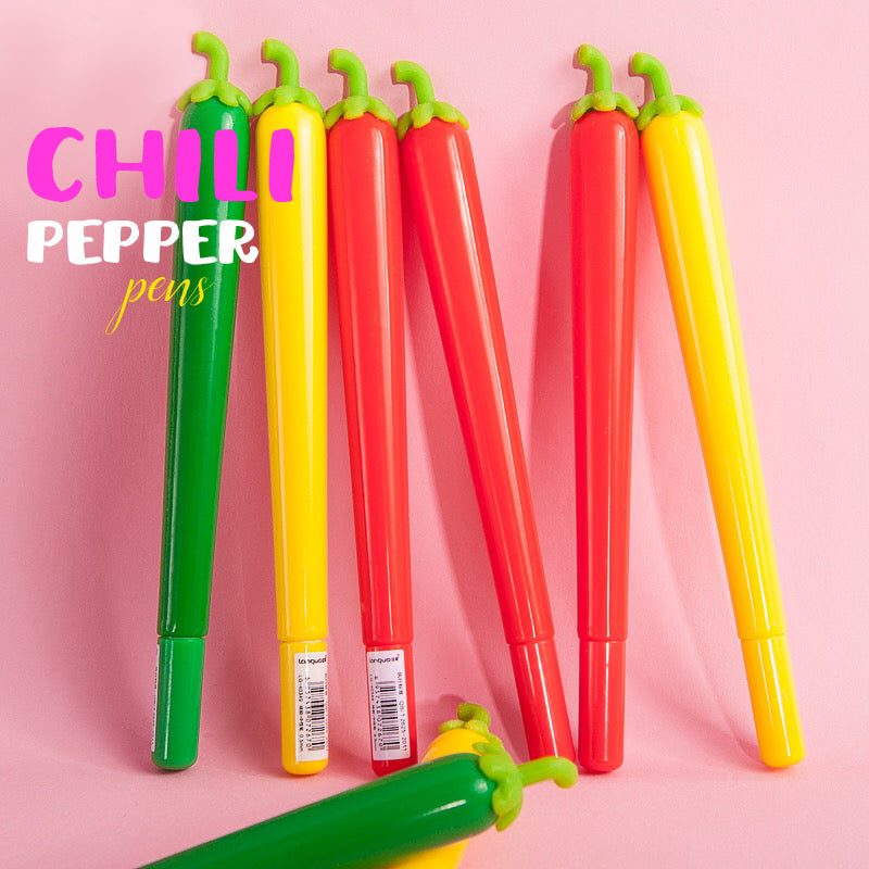 Chili Pepper Pen Black Ink