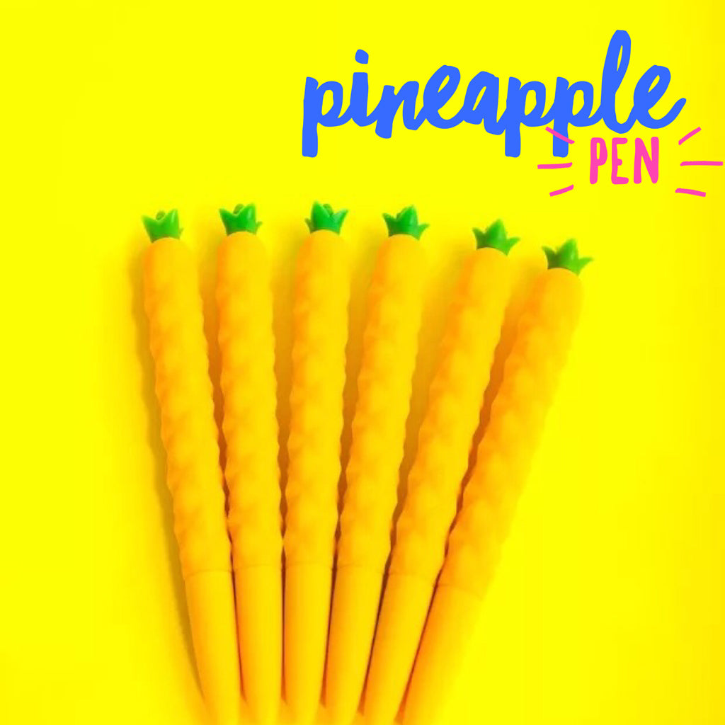These pineapple pens are perfect for planning, for work, home, desk or for school. They will be a beautiful addition to your pen collection!