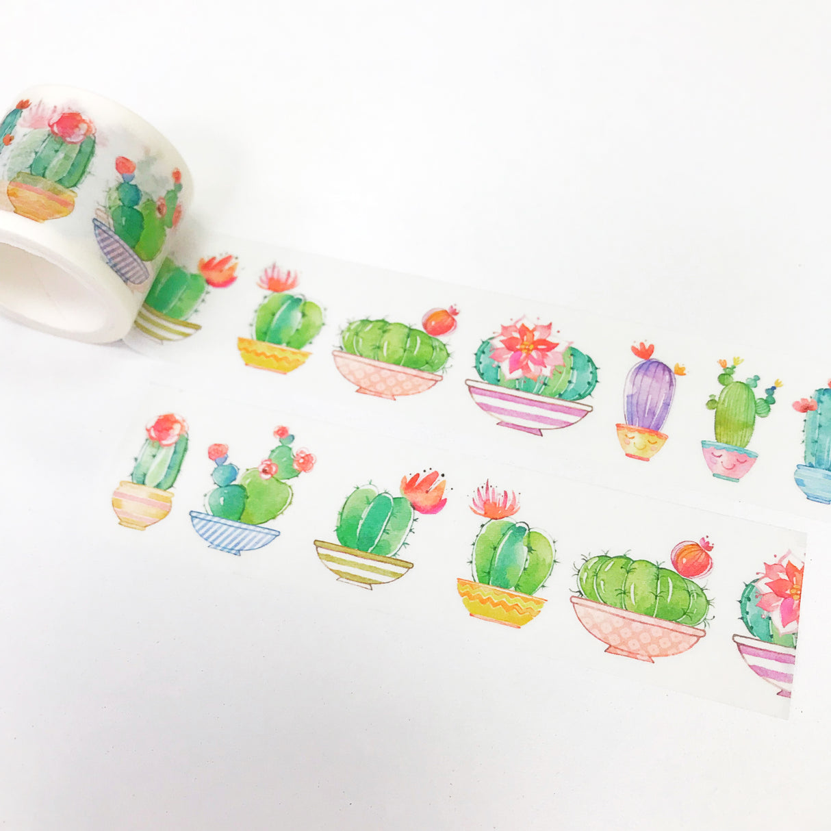 Cactus Garden Washi Tape cacti washi tape