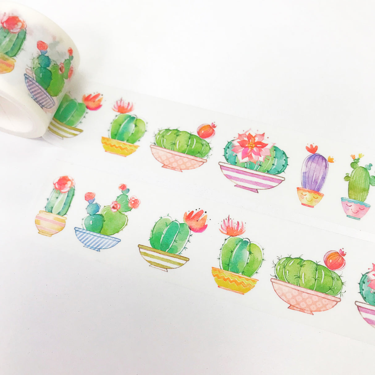 Cactus Garden Washi Tape cacti washi tape