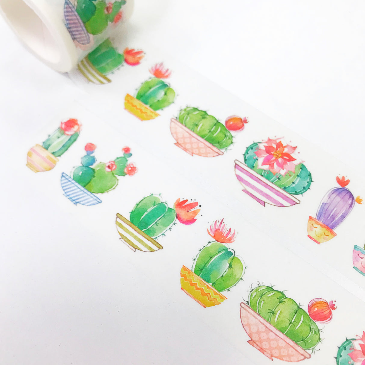 Cactus Garden Washi Tape cacti washi tape