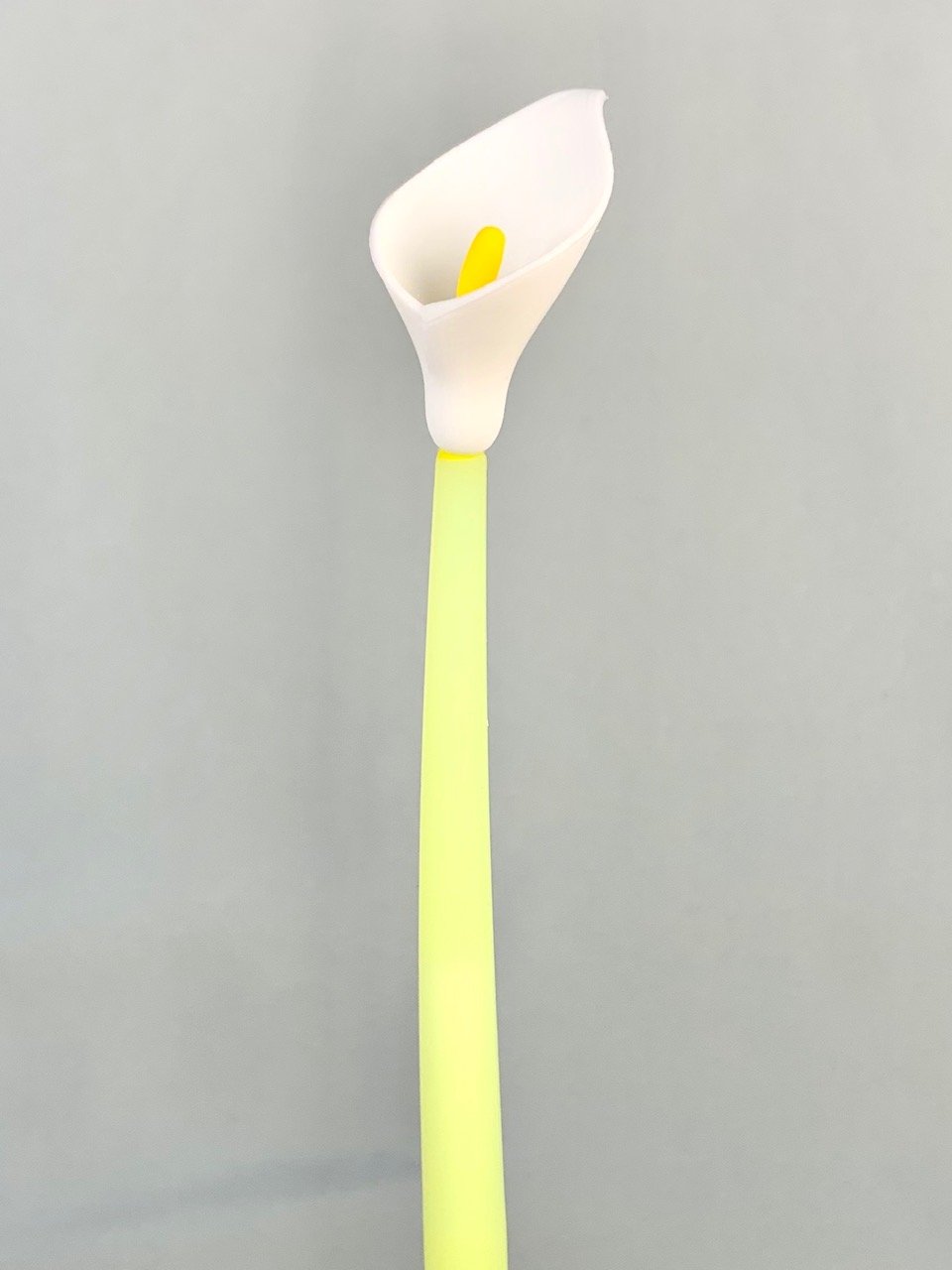 Bolígrafo de gel con forma de flor de lirio, tinta negra