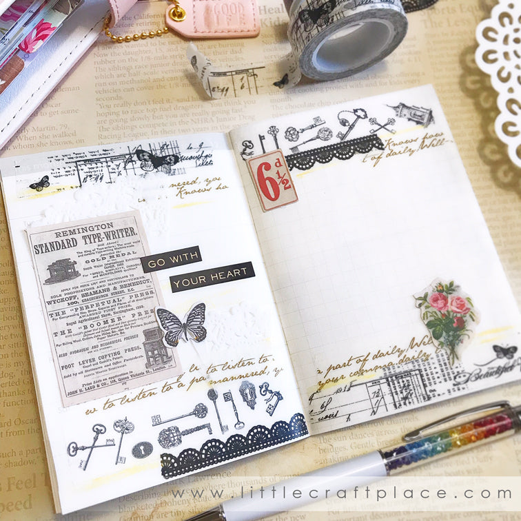 Rustic Butterfly Washi Tape