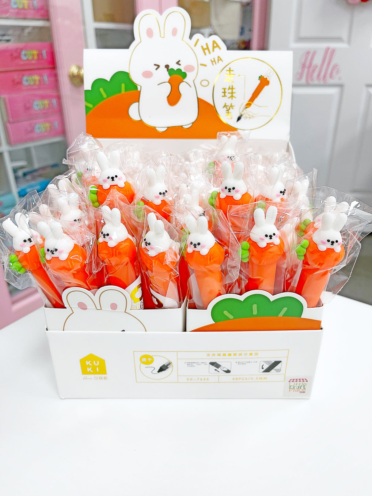 Bunny Carrot Rollerball Pen