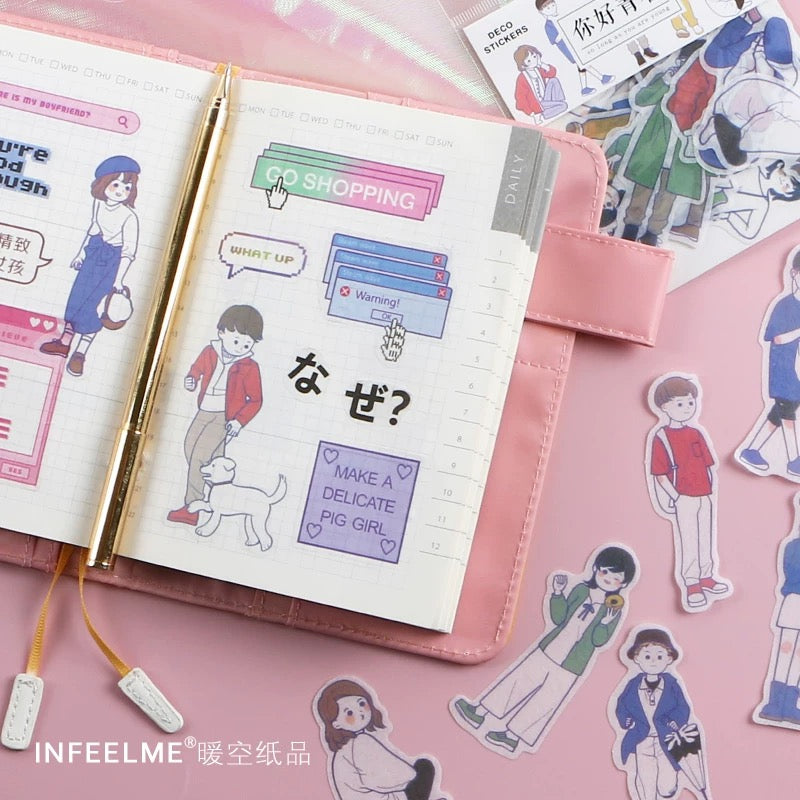 Teen Washi Flake Sticker