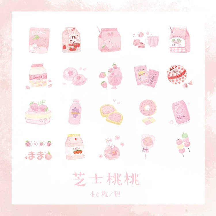 Yummylicious Washi Flake Sticker