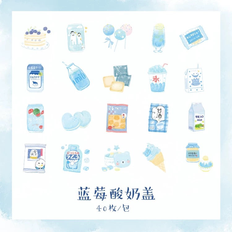 Yummylicious Washi Flake Sticker