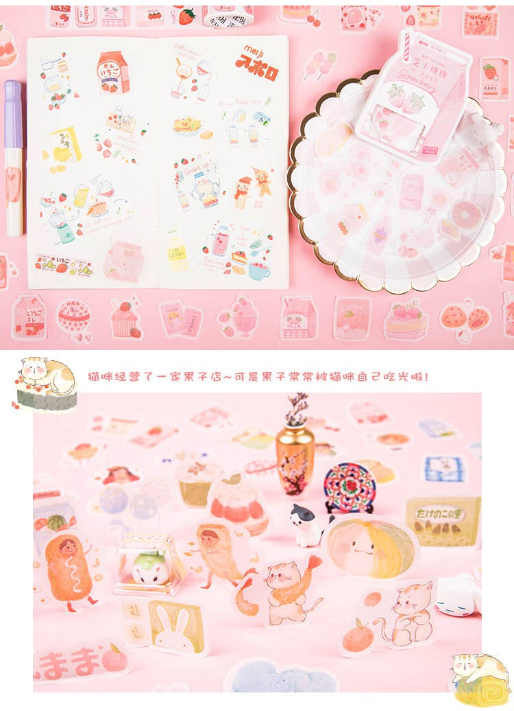 Yummylicious Washi Flake Sticker