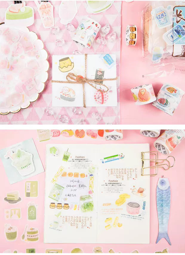 Yummylicious Washi Flake Sticker