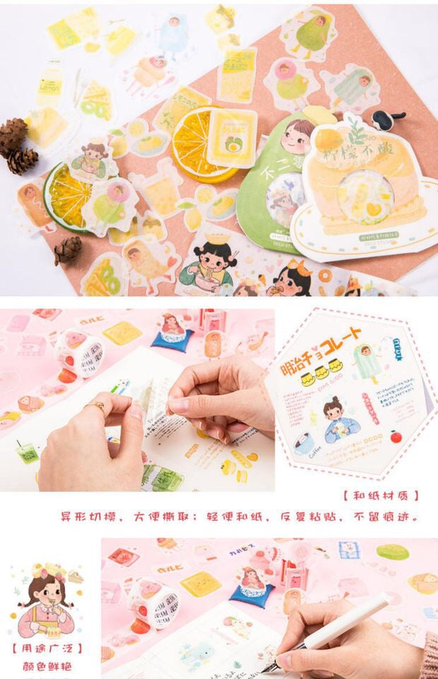 Yummylicious Washi Flake Sticker