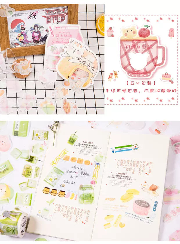 Yummylicious Washi Flake Sticker