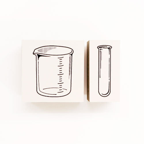 Chemistry System Rubber Stamp Set