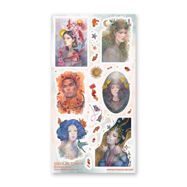 Immersed in Nature Sticker Sheet