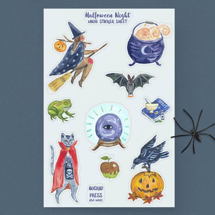 Ingrid Press Halloween Night Sticker Sheet