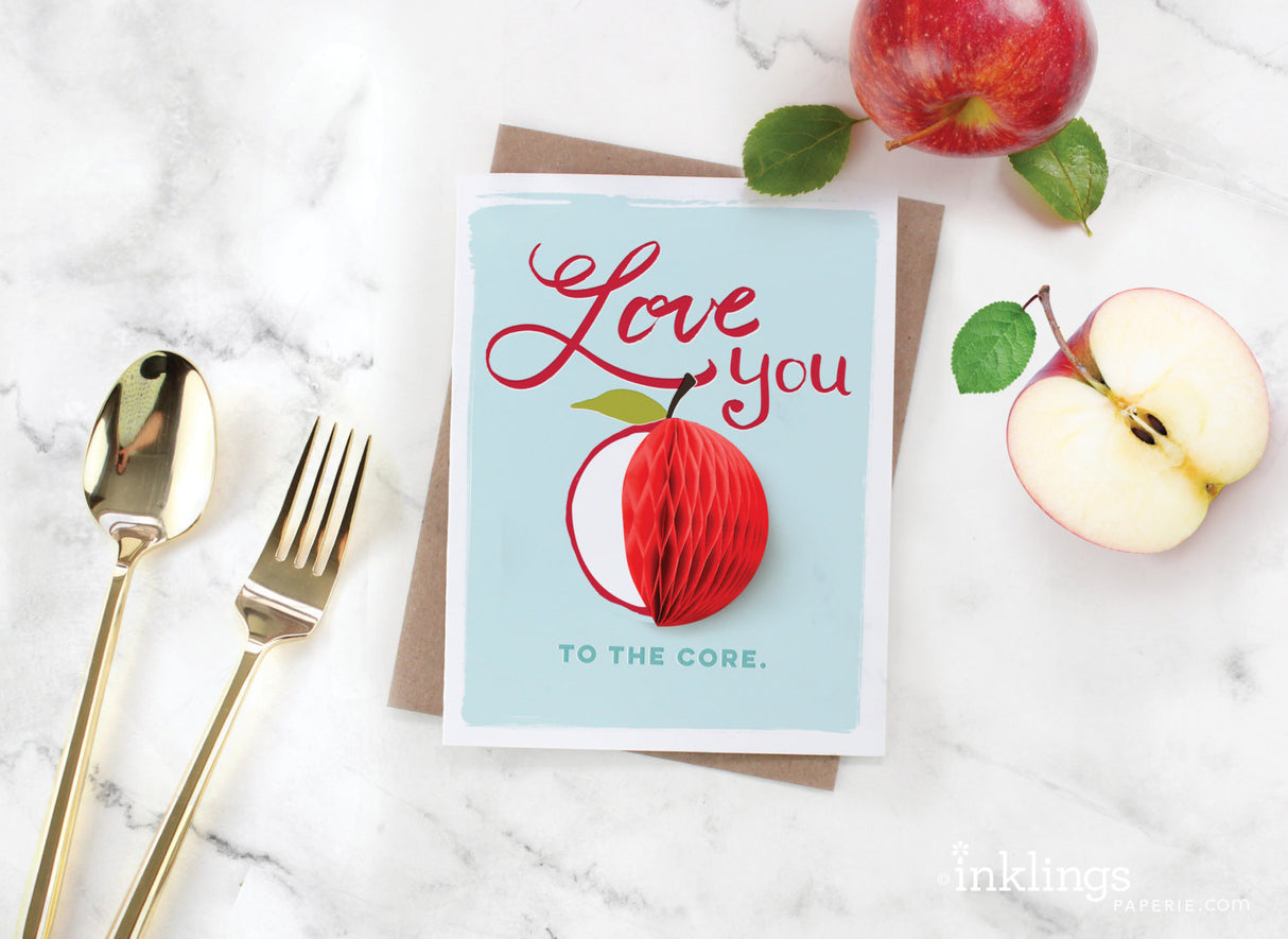 Apple Pop-up Card