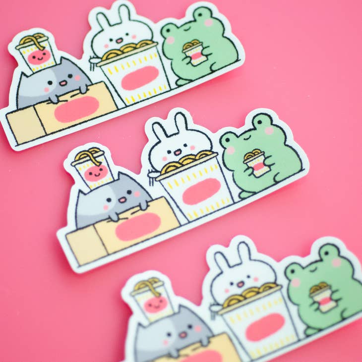 Instant Ramen Pals Sticker