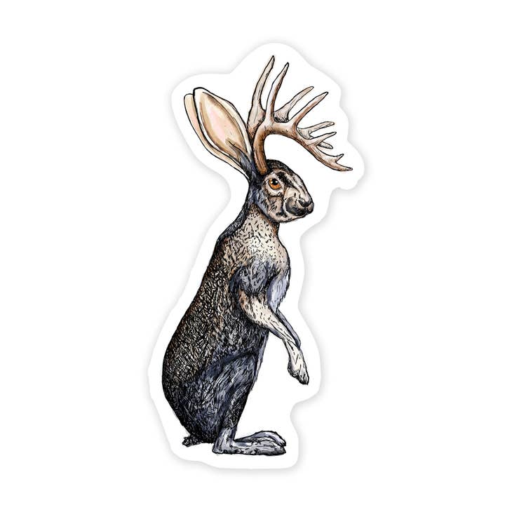 Jackalope Sticker